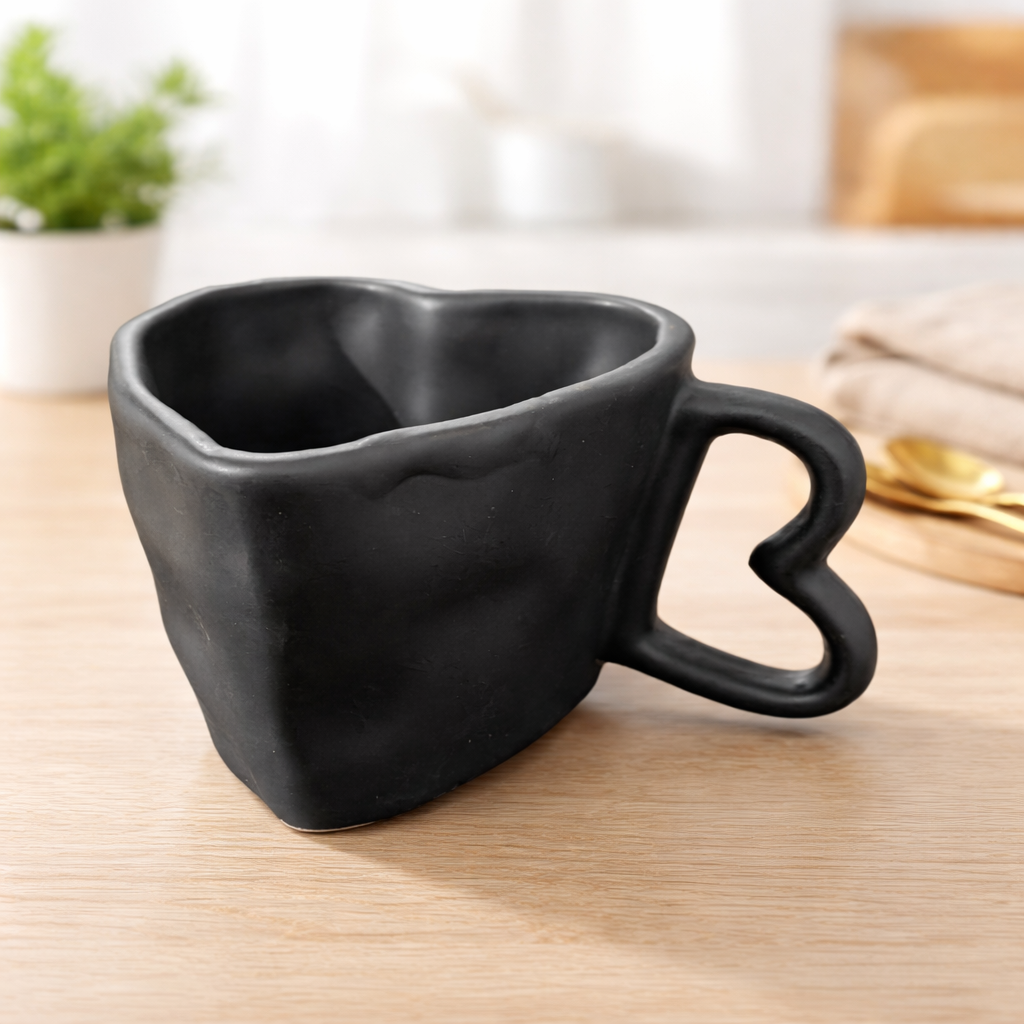 Heart-Shaped Mug