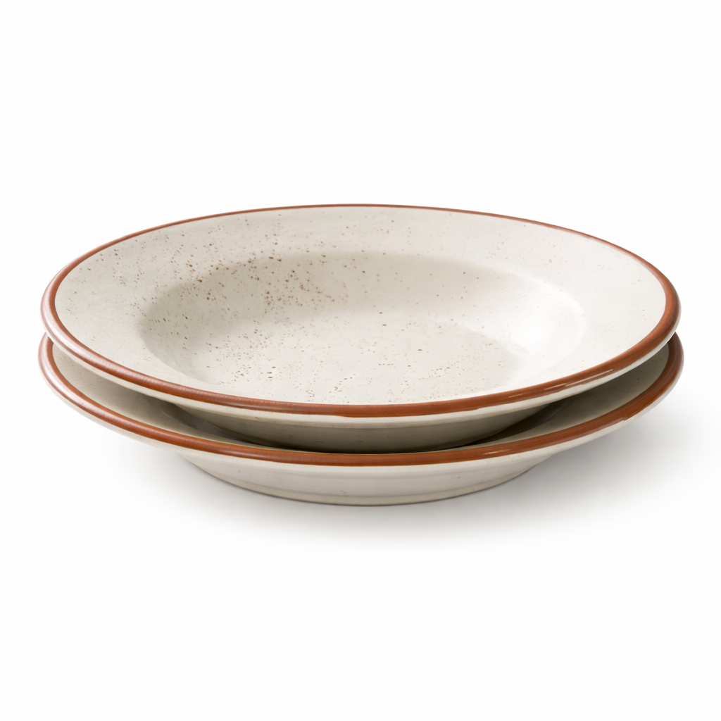 Rustic Ceramic Pasta Plate